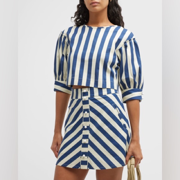 COPY - Solid & Striped The Alex Top and Skirt Set Size M - Picture 3 of 6